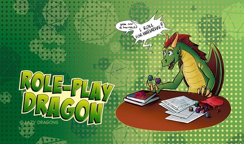 Lazy Dragon Playmat - Role-Play Dragon